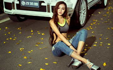 Картинка автомобили -авто+с+девушками автомобиль девушка