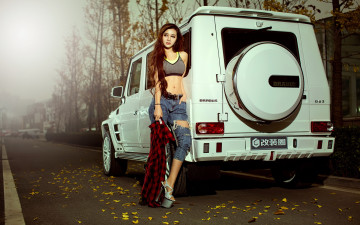 Картинка автомобили -авто+с+девушками автомобиль девушка