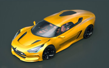Картинка автомобили 3д citroen 3d