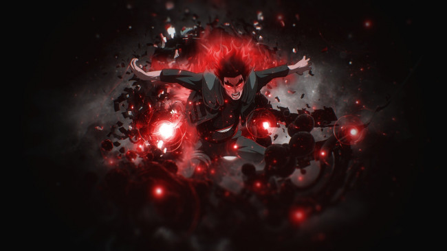 Обои картинки фото аниме, naruto, maito, gai, shippuden