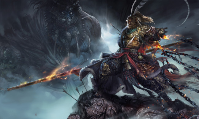 Обои картинки фото фэнтези, существа, fantasy, monkey, king, wukong