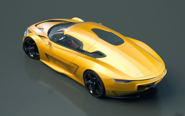 Обои картинки фото автомобили, 3д, 3d, citroen