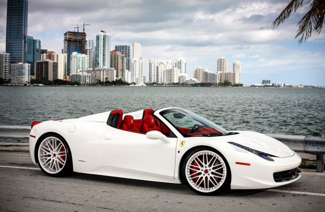 Обои картинки фото 458, автомобили, ferrari