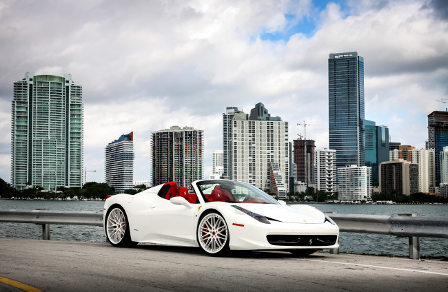 Обои картинки фото 458, автомобили, ferrari