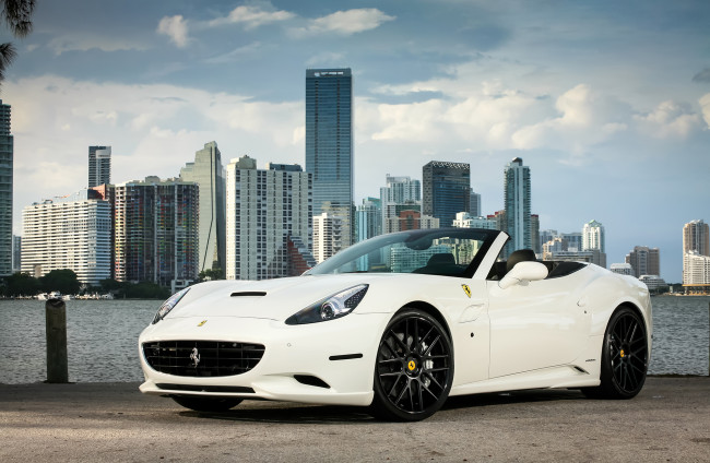 Обои картинки фото california, автомобили, ferrari