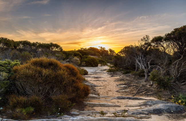 Обои картинки фото природа, восходы, закаты, рассвет