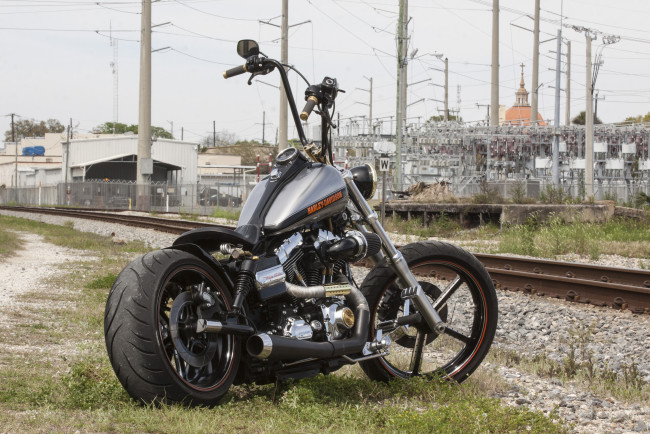 Обои картинки фото мотоциклы, customs, iron