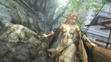 Картинка 3д+графика фантазия+ fantasy фон взгляд девушка