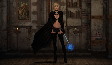 Картинка 3д+графика эльфы+ elves фон взгляд эльфийка