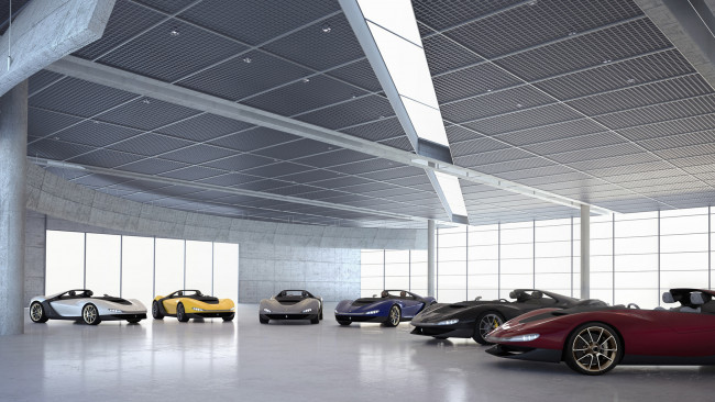 Обои картинки фото ferrari sergio by pininfarina lineup 2013, автомобили, 3д, pininfarina, lineup, 2013, sergio, ferrari