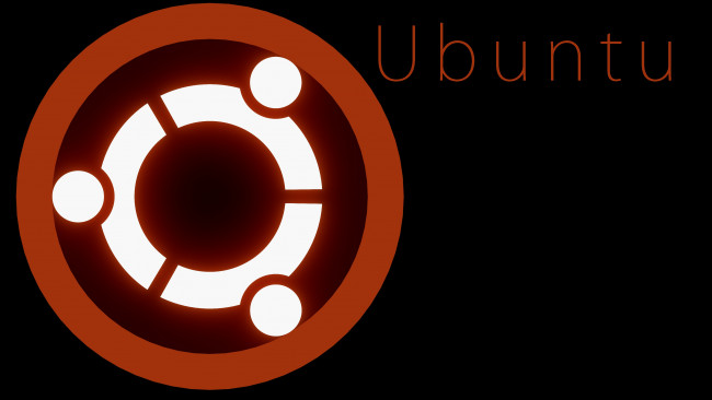 Обои картинки фото компьютеры, ubuntu linux, фон, логотип
