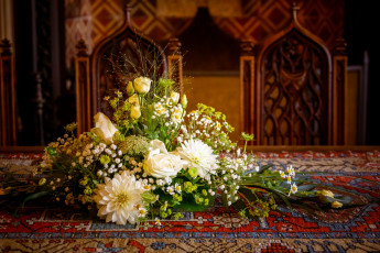 Картинка цветы букеты +композиции розы георгины