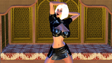 Картинка 3д+графика люди+ people девушка фон костюм