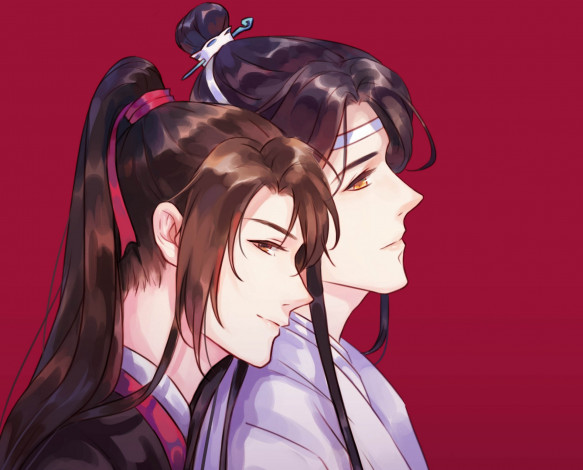 Обои картинки фото аниме, mo dao zu shi, the, untamed, неукротимый, повелитель, чэньцин, мосян, тунсю, mo, dao, zu, shi, магистр, дьявольского, культа