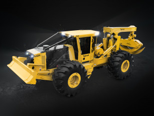 Картинка техника фронтальные+погрузчики tigercat