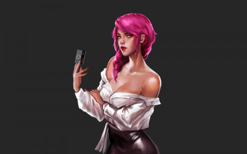 Картинка видео+игры league+of+legends девушка карта