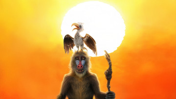 Картинка mufasa +the+lion+king+ +2024+ мультфильмы +the+lion+king муфаса король лев мюзикл семейный the lion king disney rafiki zazu