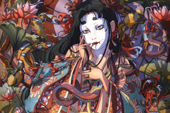 обоя фэнтези, девушки, девушка