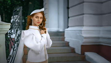 Картинка красивая+девушка девушки -+лица +портреты девушка женщина шатенка темноволосая сексуальная модель звезда позирует разная обувь верхняя стильная одежда нижнее эротическое бельё трусы лифчик колготки чулки аксессуары макияж и множество элементов на фотографии