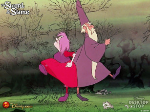 обоя мультфильмы, the, sword, in, stone
