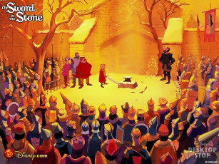 обоя мультфильмы, the, sword, in, stone