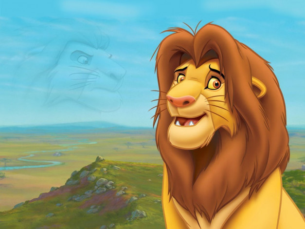 Обои картинки фото мультфильмы, the, lion, king
