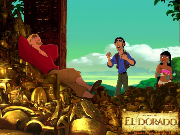 Обои картинки фото мультфильмы, the, road, to, el, dorado