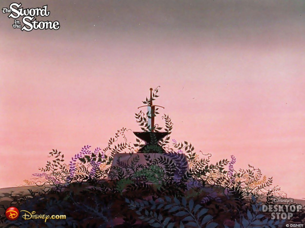 Обои картинки фото мультфильмы, the, sword, in, stone