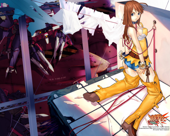 Обои картинки фото аниме, bakuretsu, tenshi