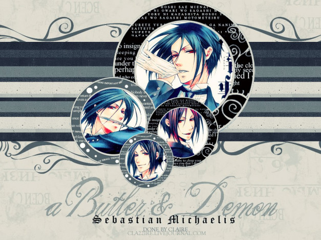 Обои картинки фото kuroshitsuji, аниме