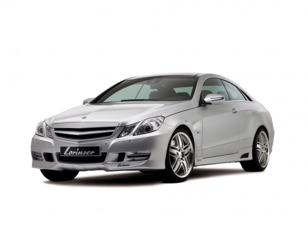 Обои картинки фото 2010, lorinser, mercedes, benz, class, coupe, автомобили
