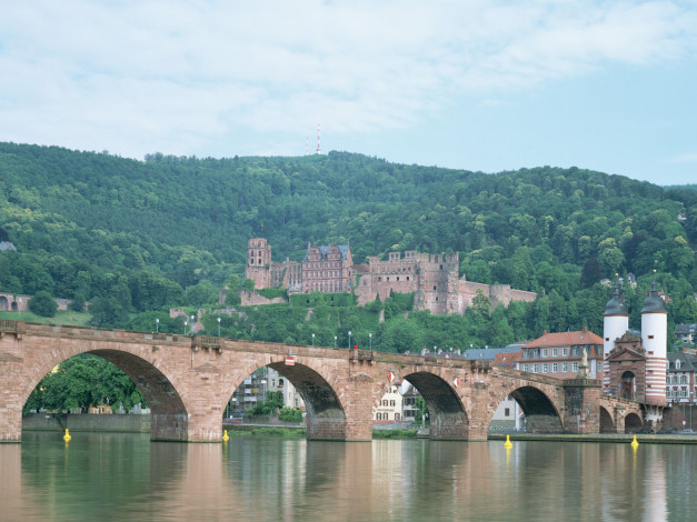 Обои картинки фото города, гейдельберг, германия