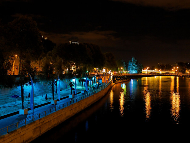 Обои картинки фото города, огни, ночного