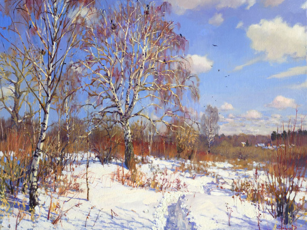 Обои картинки фото рисованные, природа