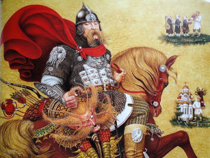 Картинка ерко иллюстрации украинским народным сказкам фэнтези люди