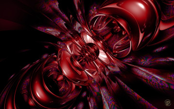 Картинка 3д графика fractal фракталы