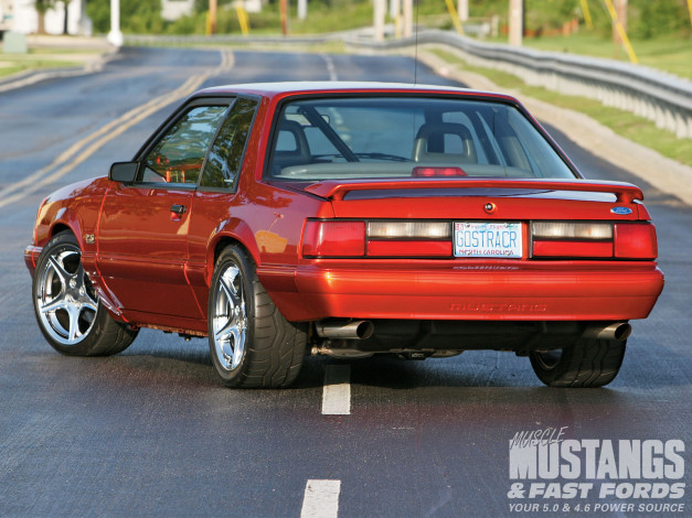 Обои картинки фото 1993, mustang, автомобили