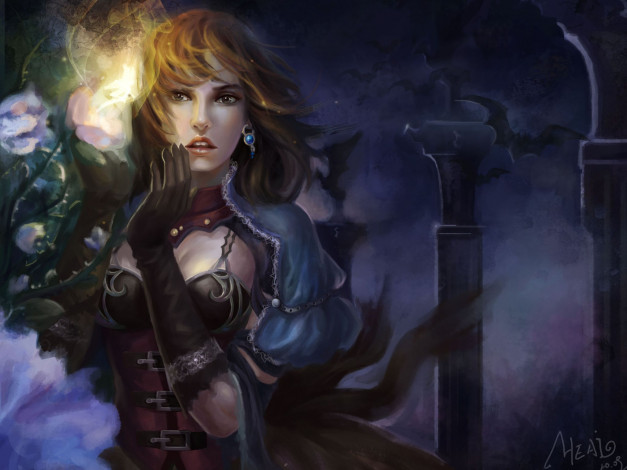 Обои картинки фото фэнтези, девушки