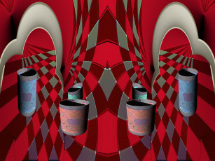 Картинка 3д графика fractal фракталы узор фон