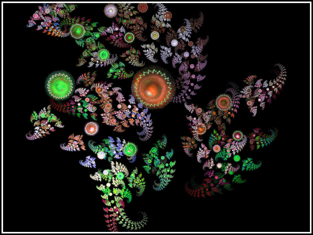 Обои картинки фото 3д, графика, fractal, фракталы, фон, узор