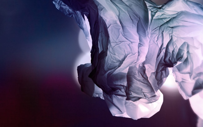 Обои картинки фото 3д, графика, abstract, абстракции, изгиб, смятый, лист, бумага, помятая, темный