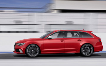 Картинка автомобили audi rs6 avant