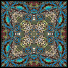 Картинка 3д+графика fractal+ фракталы узор цвета фон