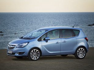 Картинка автомобили opel meriva b 2014 синий