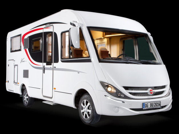 Обои картинки фото автомобили, дом на колёсах, burstner, viseo, 690, g, 2014