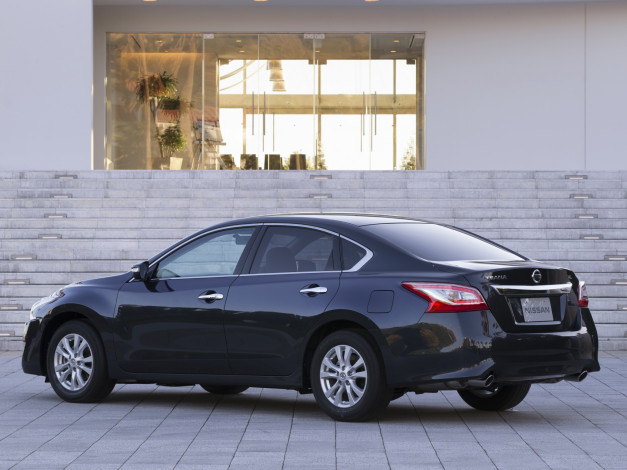 Обои картинки фото автомобили, nissan, datsun, teana, jp-spec, l33, 2014, темный