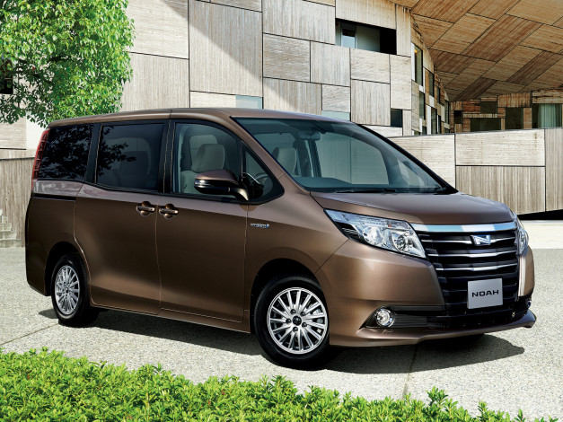 Обои картинки фото автомобили, toyota, noah, g, 2014