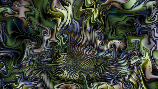 Обои картинки фото 3д графика, fractal , фракталы, взгляд, девушка
