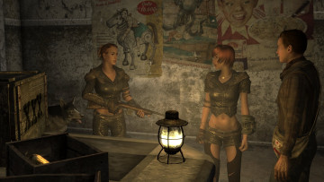 Картинка 3д+графика люди+ people девушки собака мужчина оружие фон взгляд