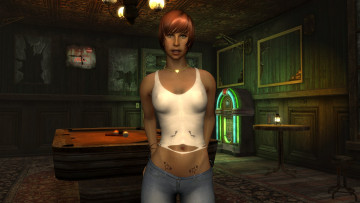 Картинка 3д+графика люди+ people взгляд девушка фон